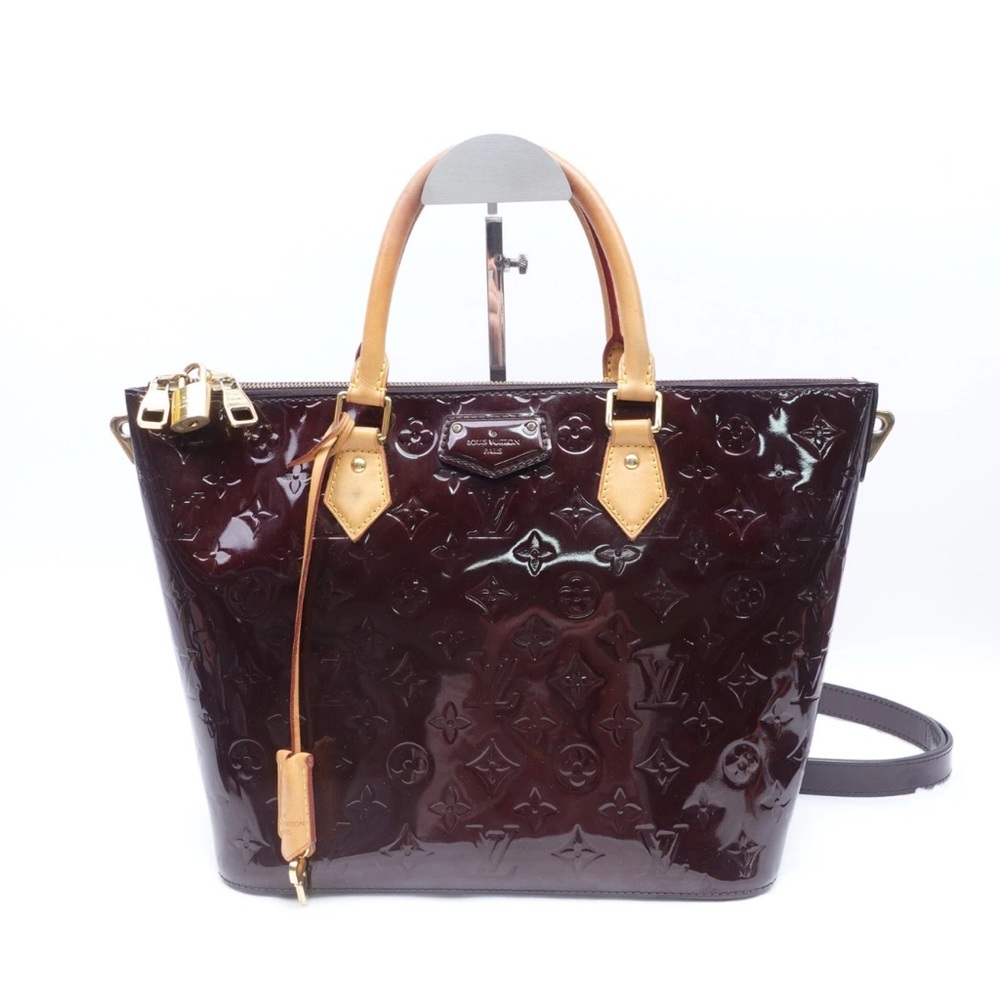 Louis Vuitton Dark Burgundy Patent Tote
